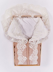 Комплект на выписку – Моника, Л 4041, весна, какао (Мой Ангелок, 00-0011831 _какао)